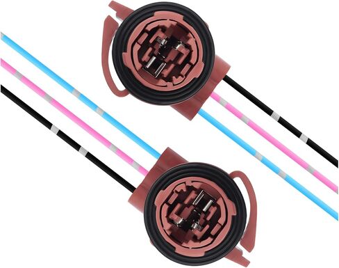 2PCS 3157 Bulb Socket,OEM#15306147,LS92 Turn Signal Socket Compatible with Chevrolet & GMC,Tail Light Sockets/Brake Light Sockets for 4157,3155,3357 Lights Bulbs Replacement in Saudi Arabia