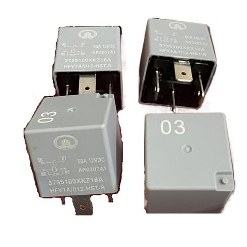10pcs/lot Relay 3735100XKZ16A HFV7A 012-HST-R 4pins Automotive Relay in Kuwait