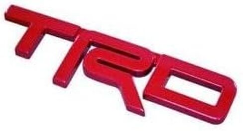 شعار تويوتا كامري TRD الأصلي باللون الأحمر in Kuwait