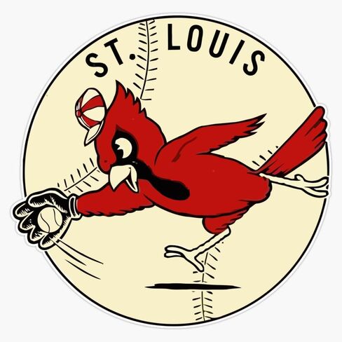 St. Louis Classic Vintage Window Bumper Sticker Decal 5" in Kuwait