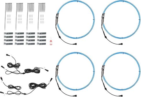 HEISE - 15.5" Wheel Light Set For RGBW-CB1 (HE-RGBW1-W155) in Saudi Arabia