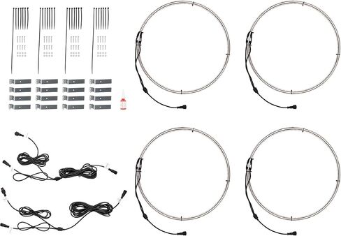 HEISE - 15.5" Wheel Light Set For RGBW-CB1 (HE-RGBW1-W155) in Saudi Arabia