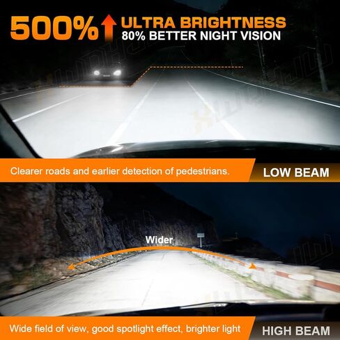 Lights for Dodge Dakota Bulbs Fog Lights 2005 2006 2007 2008 2009, IP68 Waterproof, for Off Road Use Only, Pack of 4 in Saudi Arabia