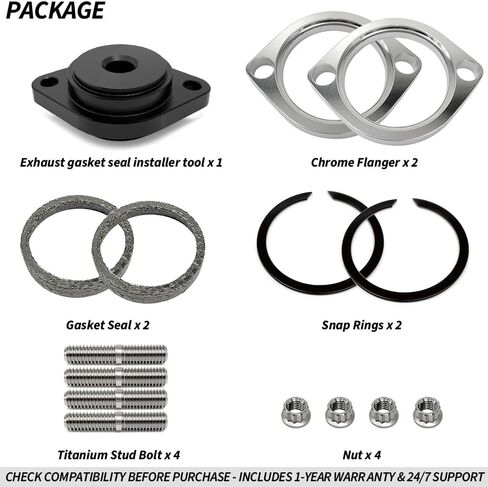 Gasket Seal Installer Tool and Titanium Stud Bolt & Gaskets Kit For Sportster 883 1200 Street Glide, Dyna Wide Fat Bob, Softai CVO Road King Road Glide Fat Boy #65325-83A 65324-83B in Kuwait