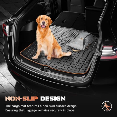 Floor Mats & Cargo Liner-Compatible with Murano 2017.5-2024 All Weather TPE Full Set Floor Liners Waterproof Anti-Slip Durable Automotive Floor Mats (Black) in Kuwait