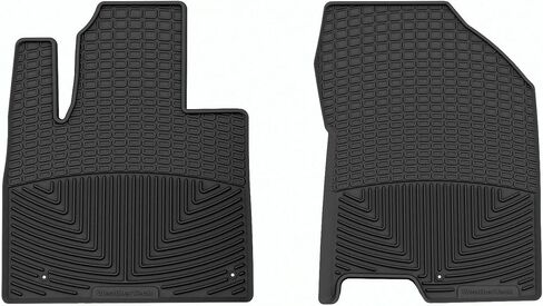 WeatherTech All-Weather Floor Mats for Hyundai Santa Fe 1st Row (W495), Black in Kuwait