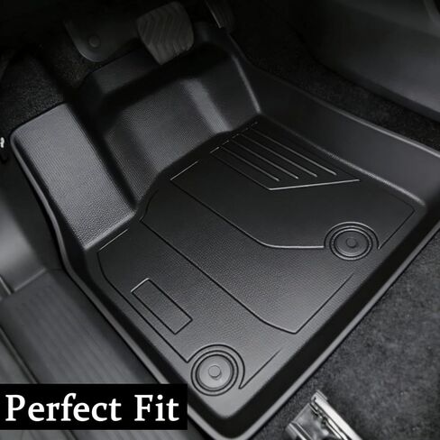 Car Floor Mats for 2021 2022 2023 2024 2025 2026 Nissan Rogue Gas All Weather TPE Full Set Floor Liners Cargo Mat with Backrest Heavy Duty Full Coverage Trunk Mats for Nissan Rogue Accessories in Saudi Arabia