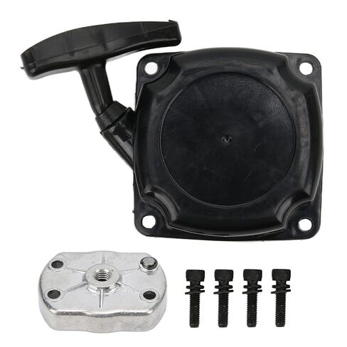 Metal Pull Starter Assembly, Convenient Installation, 2 Stroke Engine Starter for Mini Bikes, Metal Construction for Pocket Bike Enthusiasts and DIY Mechanics in Outdoor Recreation and Hobby in Kuwait