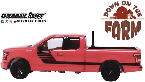Greenlight Collectibles 1:64 Down on The Farm Series 11-2015 F-150 with Ladder Rack 48110-E in Kuwait