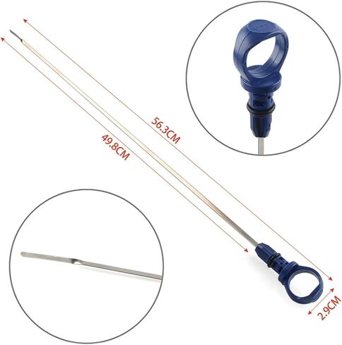 Engine Oil Level Stick Compatible With Peugeot For Partner For 206 306 307 406 607 Car Engine Oil Dipstick Replacement OEM: 117461 in Kuwait