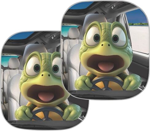 Sunflower 2pcs Car Windshield Sun Shade Block Uv Rays Keep Your Car Cooler Sun Shade Window Auto Interior Accessories Protect Universal Fits Cars,Suvs,Trucks in Saudi Arabia