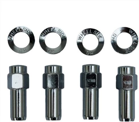 مجموعة صواميل Weld Racing 601-1422 12 مم × 1.5RH ذات نهاية مفتوحة، (عبوة من 4 قطع) in Kuwait
