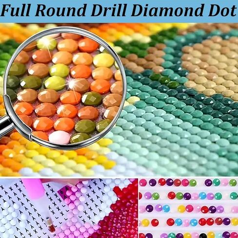DIY Chihuahua Dog Diamond Painting 12x16 Inch, Full Round Drill Kits Mosaic Art for Adults Relax & Home Wall Decor Festival Gift 575 in Kuwait