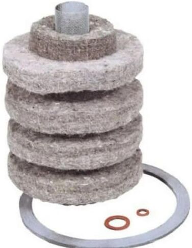 2 pk - 1A-30 General Filter 1A-30 Oil Filter Cartridge Replacement Assembly, Gray Felt Material, Fits Model 1A-25B, 1A-25A, 77B, and 77 Fuel Oil Filter for General Filter - for oil burner Two Pack in Saudi Arabia