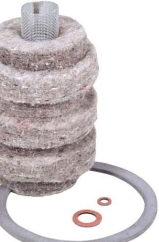 2 pk - 1A-30 General Filter 1A-30 Oil Filter Cartridge Replacement Assembly, Gray Felt Material, Fits Model 1A-25B, 1A-25A, 77B, and 77 Fuel Oil Filter for General Filter - for oil burner Two Pack in Saudi Arabia