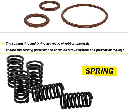 5 قطع مجموعة فلتر الزيت متوافقة مع CRF150RB CRF150R CRF250R CRF250X CRF450R CRF450X TRX450R TRX450ER استبدال الجزء # 15414-MEB-670 15412-MEN-671 in Kuwait