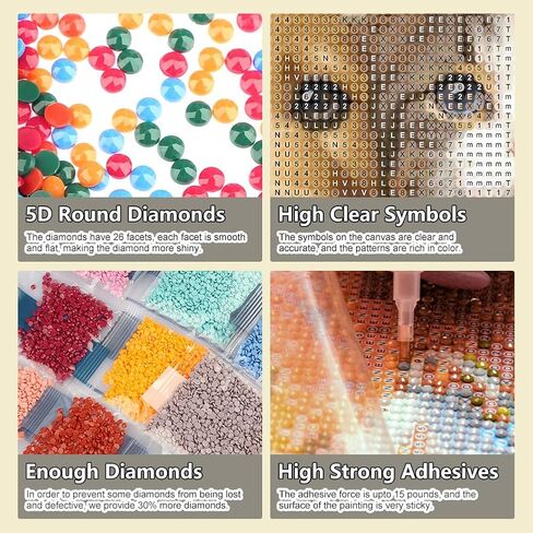 Aicomeon Cat Dog Diamond Art Kits for Adults -Bird 5D Full Drill Round Diamond Painting Kit for Beginners, DIY Gem Art for Home Wall Decor & Gift 12x12 Inch in Saudi Arabia