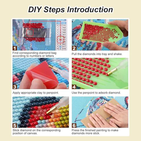 Aicomeon Cat Dog Diamond Art Kits for Adults -Bird 5D Full Drill Round Diamond Painting Kit for Beginners, DIY Gem Art for Home Wall Decor & Gift 12x12 Inch in Saudi Arabia