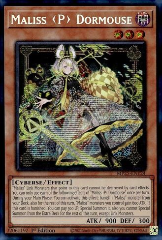 Maliss [P] Dormouse - MP25-EN124 - Prismatic Secret Rare - 1st Edition in Kuwait