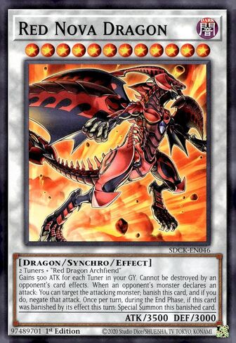 Red Nova Dragon - SDCK-EN046 - Common - 1st Edition in Kuwait