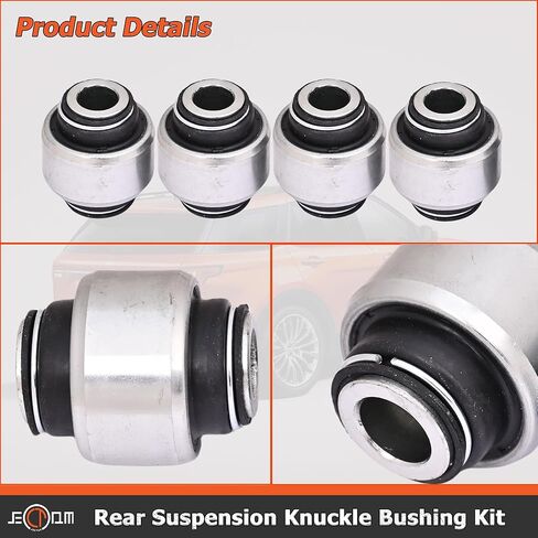Rear Suspension Knuckle Bushing Kit 10 PCS Compatible With Ford Explorer 2011-2019, Police Interceptor Utility 2013-2019 Replace For DB5Z5B758B DB5Z5B759B BB5Z5B758A BB5Z5B759A in Kuwait