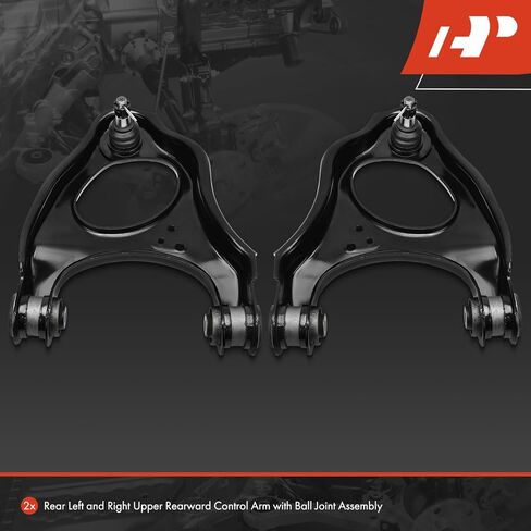 A-Premium 2 x Rear Rearward Upper Control Arms, with Ball Joint & Bushing, Compatible with Honda Accord 2013-2017 & Acura TSX 2009-2014 in Kuwait
