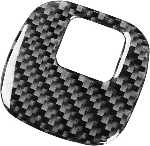 Real Premium Carbon Fiber Car Air Temp Sensor Grille Vent Interior Trim Cover Compatible with Chevrolet Corvette C5 1998 1999 2000 2001 2002 2003 2004 Accessories in Saudi Arabia