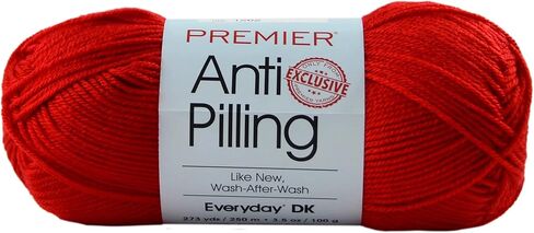 Premier Yarns Anti-Pilling Everyday DK Yarn, Made of Anti-Pilling Acrylic, Ideal Yarn for Crocheting and Knitting, Machine Washable, Lightweight Yarn, Khaki, 3.5 oz, 273 Yards in Kuwait