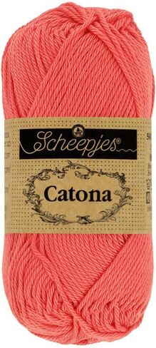 Scheepjes Catona 50gm Mercerized Cotton Yarn (252 Watermelon) in Kuwait