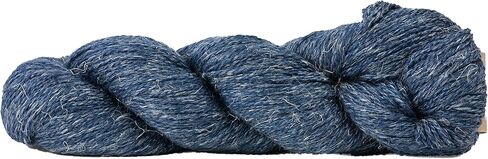 HiKoo Rylie Yarn, Soft Baby Alpaca Wool, Silk, and Linen Blend for Knitting, Crocheting, and Crafts, 100 Gram Hank, 274 Yards, #003 - Natural in Saudi Arabia