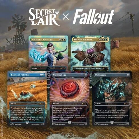 Magic the Gathering Secret Lair x Fallout: Rad (Foil) in Kuwait