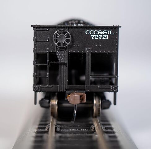 Bachmann Trains - 55 TON 2-Bay USRA Outside BRACED Hopper with Removable Erie Load -NYC - Big Four #72721 - HO Scale in Kuwait