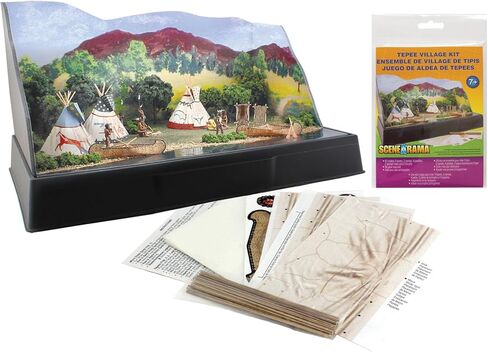 Woodland Scenics SP4133 Scene-A-Rama Teepee Village Kit in Kuwait