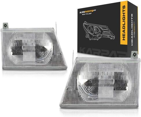 CarLights360: For Ford E-450 Super Duty Headlight 2003 2004 2005 2006 2007 Pair Driver and Passenger Side DOT Certified FO2502153 + FO2503153 in Kuwait