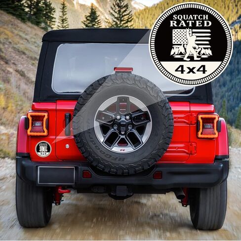 شارة القرفصاء تصنيف شعار السيارة، 4 × 4 المعادن السيارات Bigfoot شارة 3D شارات السيارات المعدنية شعارات جولة شعار الشارات ملصقات شارة السيارة الشارات متوافقة مع سيارات جيب رانجلر الشاحنات سيارات الدفع الرباعي in Kuwait