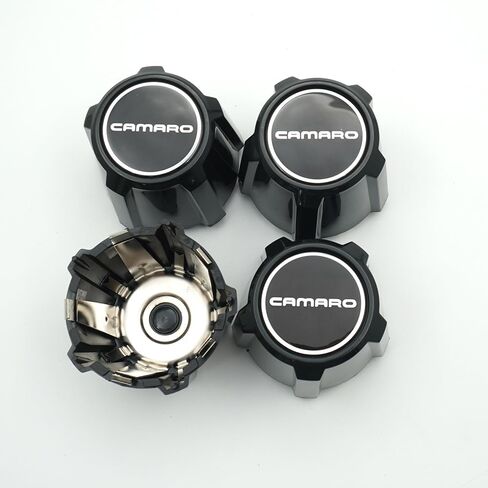 4Pc Center Caps Set Black Replacement for 1982-1992 Camaro 15" Aluminum Wheels in Kuwait