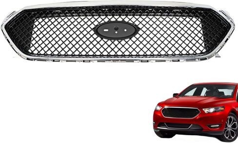 Upper Chrome and Black Grille Grill Replacement for 2013-2019 Taurus SHO in Kuwait