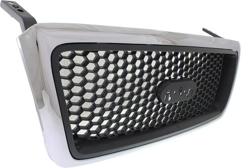 Garage-Pro Grille Assembly for Ford F-150 2006-2008 XLT w/Appearance Package Chrome with Black For Models Without Chrome Package; Honeycomb Grille Replaces# 7L3Z8200CA in Kuwait