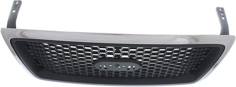 Garage-Pro Grille Assembly for Ford F-150 2006-2008 XLT w/Appearance Package Chrome with Black For Models Without Chrome Package; Honeycomb Grille Replaces# 7L3Z8200CA in Kuwait