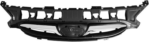 Front Bumper Upper & Lower Grille W/Fog Bezel Compatible with Hyundai 2012 2013 2014 2015 2016 2017 Accent in Kuwait
