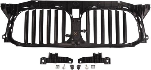 Front Radiator Active Grille Air Shutter Compatible with BMW X3 G01 2018-2021, X4 G02 2019-2021, Replaces 51137497227 in Saudi Arabia
