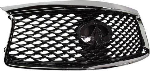 2016 2017 2018 2019 2020 Compatible With Infiniti QX60 Front Bumper Upper Grille With Camera Option in Saudi Arabia