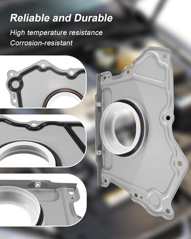 BS40737 Engine Crankshaft Seal Kit Fit for Dodge Charger Challenger Durango Jeep Wrangler Ram 1500 Promaster 3.6L, Replace BS40737 68078786AA 68223854AA 635-327 67964 711030 5184285AG in Kuwait