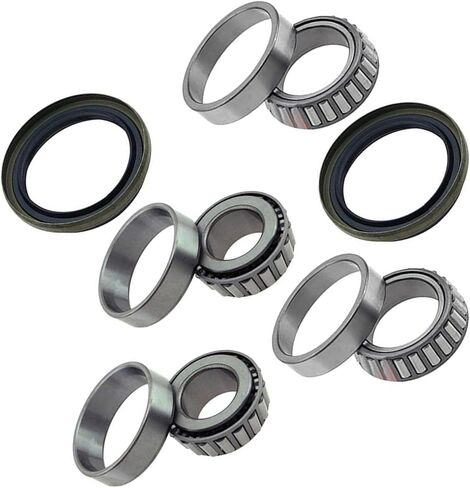 6PCS Front Wheel Hub Bearing Seal Replacement for 1987 1988 1989 1990 1991 1992 1993 1994 1995 1996 Dodge Dakota WTA18*2 WTA16*2 WS3087*2 in Kuwait