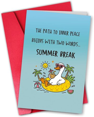 Humorous Graduation Card, Playful Congratulation Card for Him Her, Lighthearted Grad Gifts for Best Friend Son Daughter, Funny College High School University Degree Present, 8 x 5.3 Inch in Kuwait
