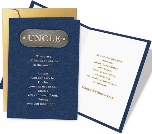 Supoeguk Happy Father's Day Card for Uncle, Uncle Fathers Day Cards Gifts, There Are All Kinds of Uncles in The World... in Saudi Arabia