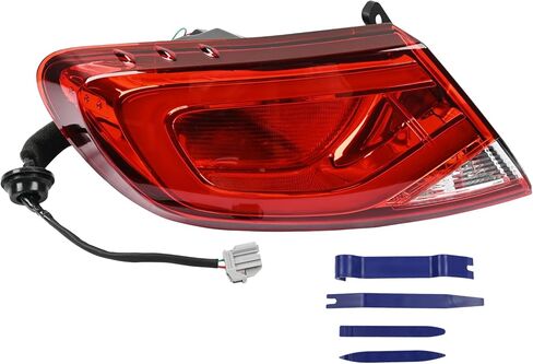 Right Passenger Side Outer Tail Light Assembly Compatible with Chrysler 200 2015 2016 2017 Rear Taillight Brake Stop Light Lamp Replaces 68110362AA CH2805109C in Kuwait