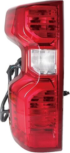 WFLNHB Left Side Tail Light Assembly Replacement for 2019-2021 Chevy Silverado 1500 Driver Side Rear Brake Lamp GM2800308 84752978 in Kuwait