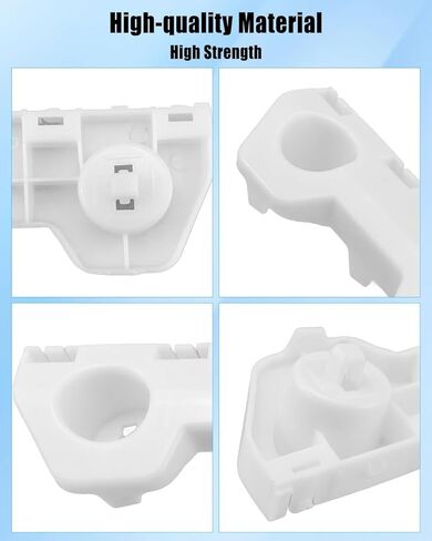 1Pair Front Bumper Bracket Mount Driver and Passenger Side Fit for Nissan Versa 2012 2013 2014 2015 2016 2017 2018 2019, Replace 62225-3BA0A 62224-3BA0A in Kuwait