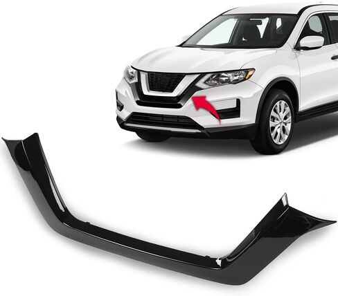 G-PLUS Front Bumper Trim Compatible with 2017-2019 Rogue S/SL/SL Hybrid/SV/SV Hybrid 2019 Rogue Special Edition Bumper Face Bar Trim Molding Step Pad 622786FL0A NI1044114 in Kuwait